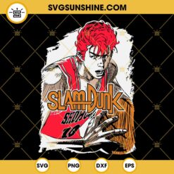 Sakuragi Hanamichi SVG, Slam Dunk SVG PNG DXF EPS Cut Files