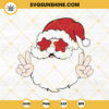 Santa Claus SVG, Santa Christmas SVG, Groovy Santa SVG, Retro Santa SVG PNG DXF EPS Cricut Cut Files