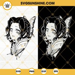 Shinobu Kochon SVG, Demon Slayer SVG, Anime Girls SVG, Anime SVG PNG DXF EPS Cut Files