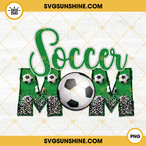Soccer Mom PNG, Sports Mom PNG, Soccer Lover PNG, Game Day PNG Design