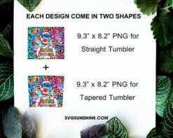Stitch Merry Christmas 20oz Skinny Tumbler PNG, Disney Christmas Tumbler Wrap PNG
