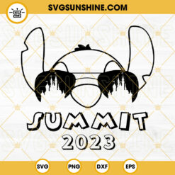 Summit 2023 Stitch SVG, Happy Mouse World Summit SVG, Family Disneyworld SVG, Stitch Sunglasses SVG