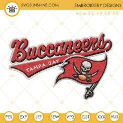 Tampa Bay Buccaneers Embroidery Designs