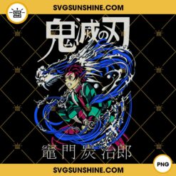 Tanjiro Dragon Water PNG, Demon Slayer PNG File Digital Download