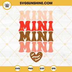 Valentine Mini SVG, Retro Mini SVG, Baby Valentine SVG, Valentine's Day SVG PNG DXF EPS Cricut File