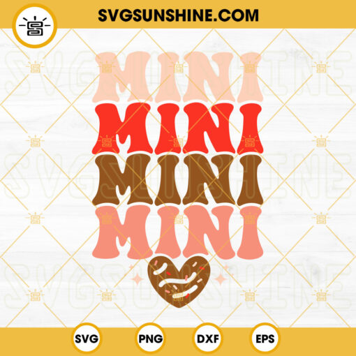 Valentine Mini SVG, Retro Mini SVG, Baby Valentine SVG, Valentine’s Day SVG PNG DXF EPS Cricut File