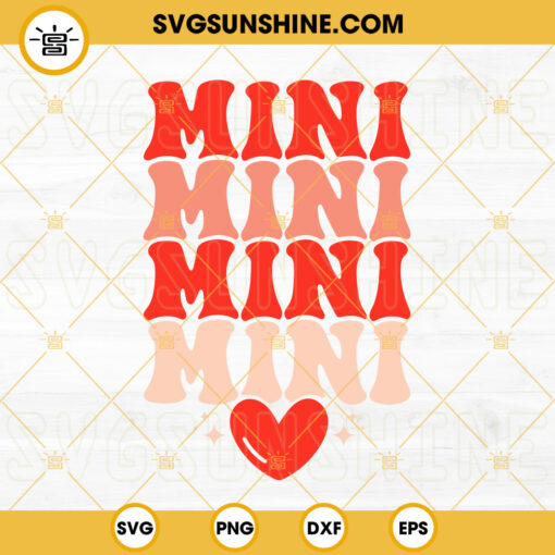 Mini SVG, Valentine’s Day Mini SVG, Happy Valentine’s Day SVG, Mini SVG PNG DXF EPS