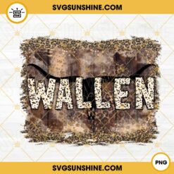 Wallen Bull Skull Leopard PNG, Country Western PNG, Cowboy PNG Digital Design