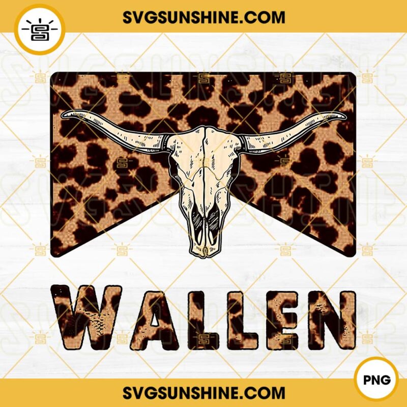 Leopard Wallen PNG, Bull Skull PNG, Western PNG, Country Muisc PNG ...