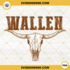 Wallen Bull Skull PNG File Digital Download