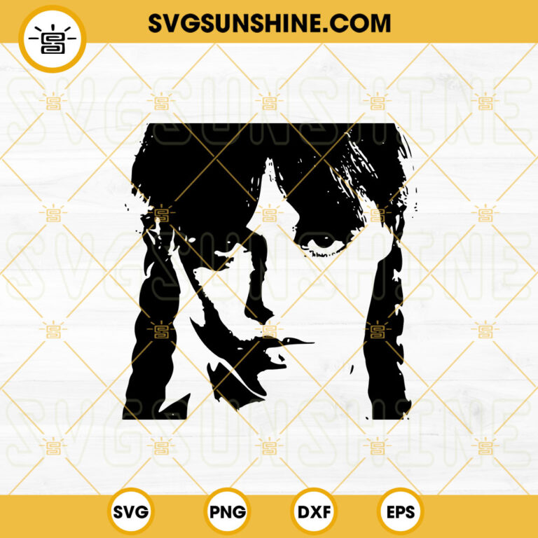 Wednesday Face SVG, Wednesday SVG, Wednesday Addams SVG, The Addams ...