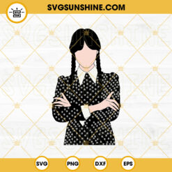 Wednesday SVG, Wednesday Addams SVG, The Addams Family SVG PNG DXF EPS Digital Download