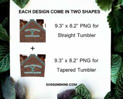 Yellowstone Dutton Ranch 20oz Skinny Tumbler PNG, Western Tumbler Design PNG File Digital Download