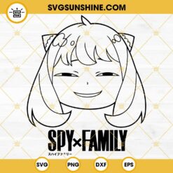 Spy x Family SVG, Anya Forger SVG, Anime SVG