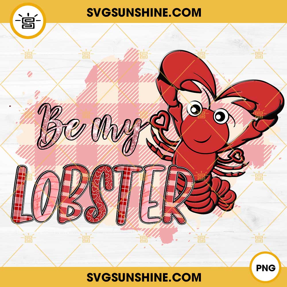 Be My Lobster Valentine PNG, Valentines Day PNG, Lobster PNG