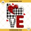 Love Valentine Buffalo Plaid PNG, Valentines Day PNG