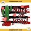 Stuck On You PNG, Valentine PNG, Valentine's Day PNG