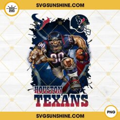 Houston Texans Conversation Hearts PNG, Texans Football Love PNG Sublimation Download