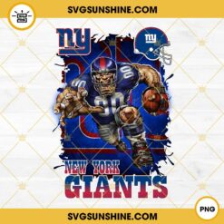 New York Giants Heart SVG, Giants Football SVG, NFL Team SVG PNG DXF EPS Files For Cricut
