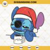 Santa Stitch Coffee Christmas SVG, Lilo & Stitch Christmas SVG PNG DXF EPS For Cricut Silhouette Cameo