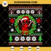 Christmas Deadpool Ugly Sweater SVG, Marvel Christmas SVG PNG DXF EPS For Cricut Silhouette Cameo