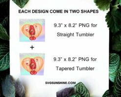 Be My Valentine Gnome 20oz Tumbler Wrap PNG Sublimation Design