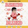 Benito On My Mind SVG, Bad Bunny Valentines SVG, Baby Benito Valentine SVG, Bad Bunny Heart SVG PNG DXF EPS