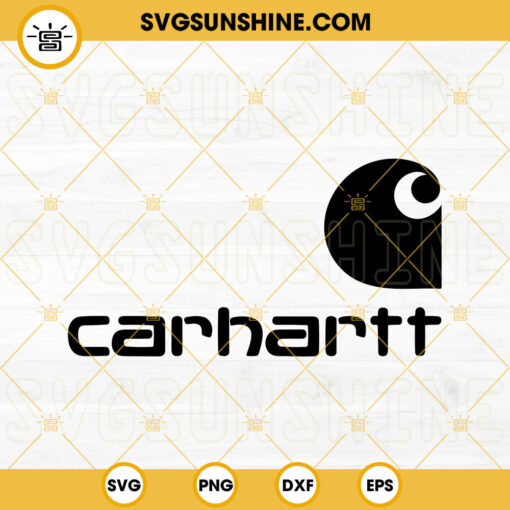 Carhartt SVG PNG DXF EPS Files For Cricut