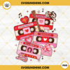 Cassette Tapes PNG, Country Music PNG, Western Valentine PNG, Valentine PNG Digital Download