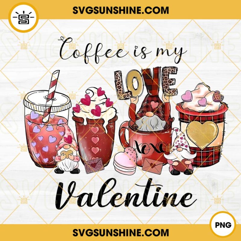 Valentine Coffee Latte SVG, Coffee Lover SVG, Valentines Couple SVG ...