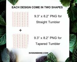 Colored Hearts Background 20oz Skinny Tumbler PNG Sublimation, Valentine PNG Digital Download