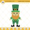 Leprechaun Embroidery Designs, Cute St Patricks Day Embroidery Files