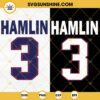 Damar Hamlin 3 SVG PNG DXF EPS Digital Download