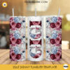 Floral Gigi 20oz Skinny Tumbler Wrap Sublimation Designs