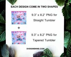 Forever Love Stitch And Angel 20oz Skinny Tumbler PNG, Valentines Day Tumbler Template