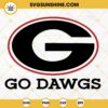 Go Dawgs Georgia Bulldogs Logo SVG, Georgia Bulldogs SVG, Bulldogs National Champions SVG