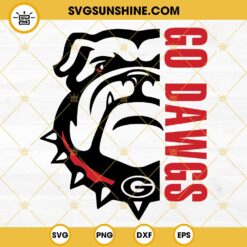 Go Dawgs SVG, Georgia Bulldogs SVG, Georgia SVG, Dawgs Bulldog SVG