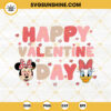 Happy Valentines Day Minnie Daisy SVG, Valentine Girl SVG, Happy Magical Valentine SVG PNG DXF EPS