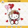 Hello Kitty Bad Bunny Heart SVG, Un San Valentin Sin Ti SVG, Bad Bunny Valentines SVG