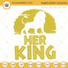 Her King Simba Embroidery Designs, The Lion King Embroidery Files
