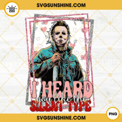 Michael Myers Valentines PNG, Valentine's Day Horror PNG File