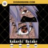Kakashi Hatake SVG, Naruto SVG PNG DXF EPS Cricut