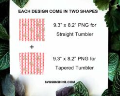 Little Cupids 20oz Skinny Tumbler Sublimation PNG, Valentines Day Tumbler Wrap Design