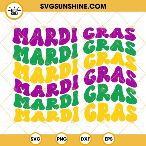 Mardi Gras SVG, Nola SVG, Fat Tuesday SVG PNG DXF EPS Files