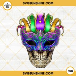 Mardi Gras Skull PNG, Fleur De Lis PNG, Mardi Gras PNG Sublimation Design