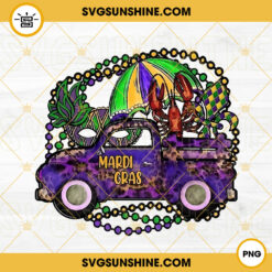 Mardi Gras Truck PNG, Mask Fleur De Lis PNG, Crawfish PNG, Mardi Gras PNG Digital Download
