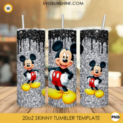 Mickey Mouse 20oz Skinny Tumbler Wrap For Sublimation