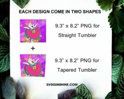 Piglet Love Valentine 20oz Skinny Tumbler Template PNG, Winnie The Pooh Tumbler PNG File Digital Download