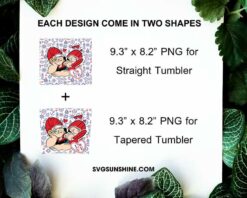 Popeye And Olive Love Valentine 20oz Skinny Tumbler Template PNG, Popeye Tumbler PNG File Digital Download