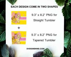 Simba And Nala Valentine 20oz Skinny Tumbler Template PNG, The Lion King Tumbler PNG File Digital Download